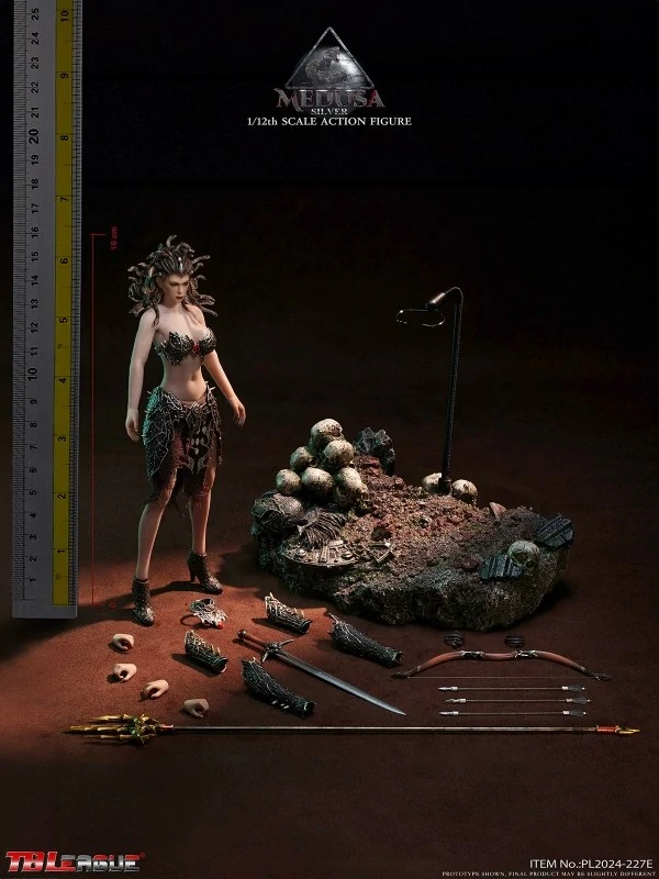 Figurka Medusa Regular Silver Edition 1/12 Action Figure