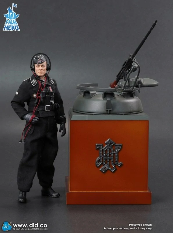 Diorama German Panther Tank Diorama (Grey) 1/12 Palm Hero Series