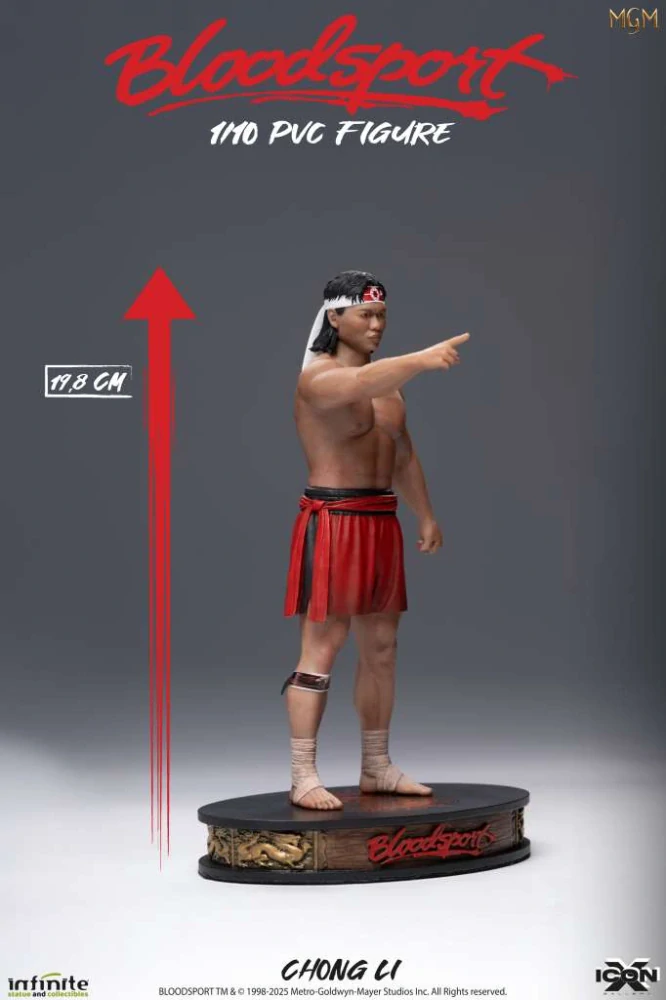 Soška Chong Li - Bloodsport 1/10 PVC Figure Icon X