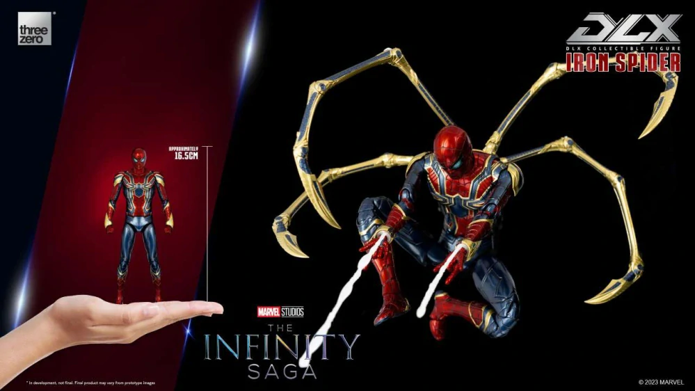 Figurka Iron Spider - Infinity Saga DLX Action Figure 1/12