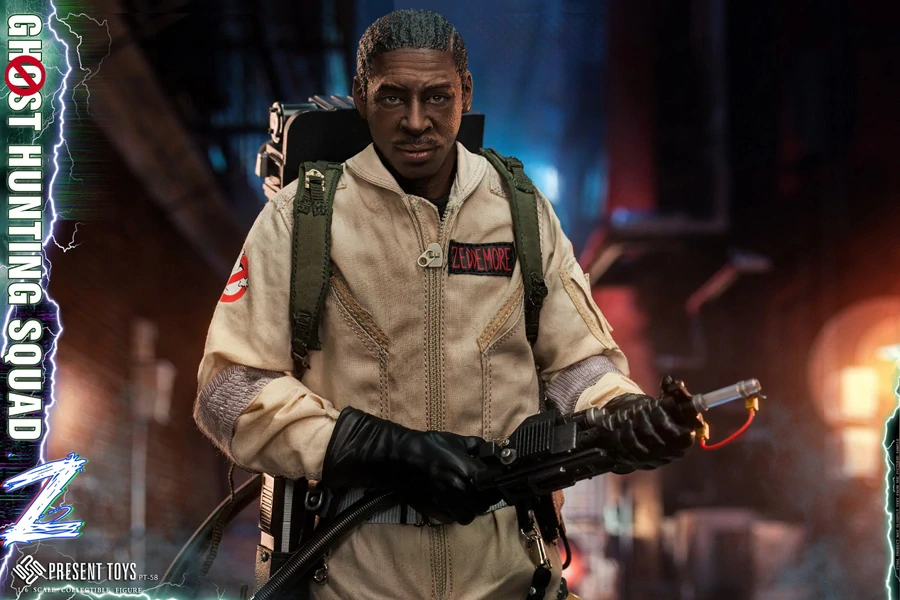 Figurka Winston Zeddemore (Ghost Hunting Squad) - Ghostbusters 1/6 Action Figure