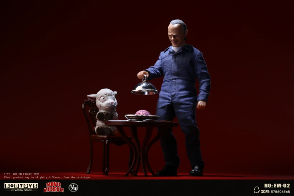 Figurka Dr. Hannibal Lecter (Greedy Doctor) - The Silence of the Lambs 1/12 Action Figure
