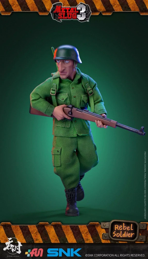 Figurka Rebel Soldier - Metal Slug 3 Action Figure 1/12