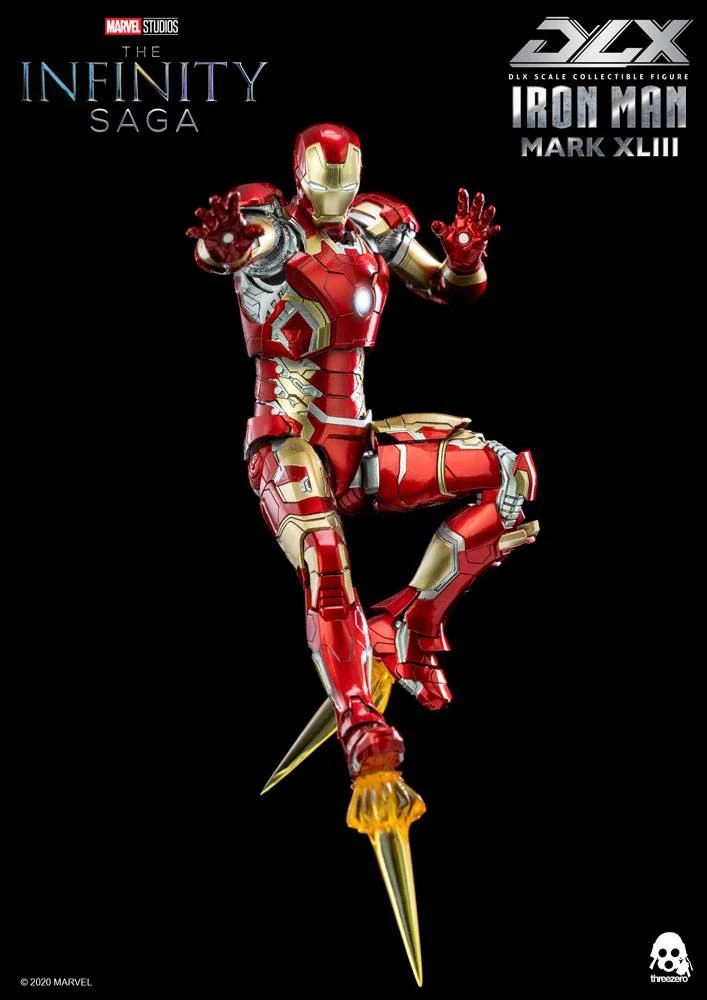 Figurka Iron Man Mark 43 - Infinity Saga DLX Action Figure 1/12