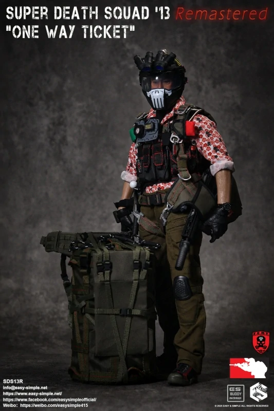 Figurka Super Death Squad 13 Remastered - "One Way Ticket" 1/6 Action Figure