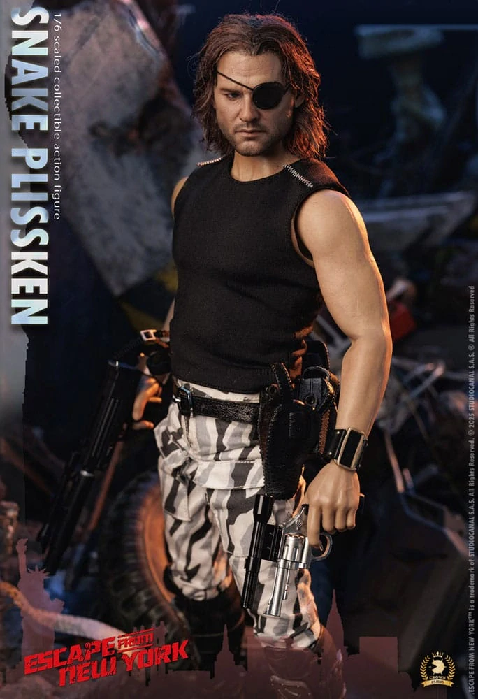 Figurka Snake Plissken (Real Hair) - Escape from New York 1/6 Action Figure