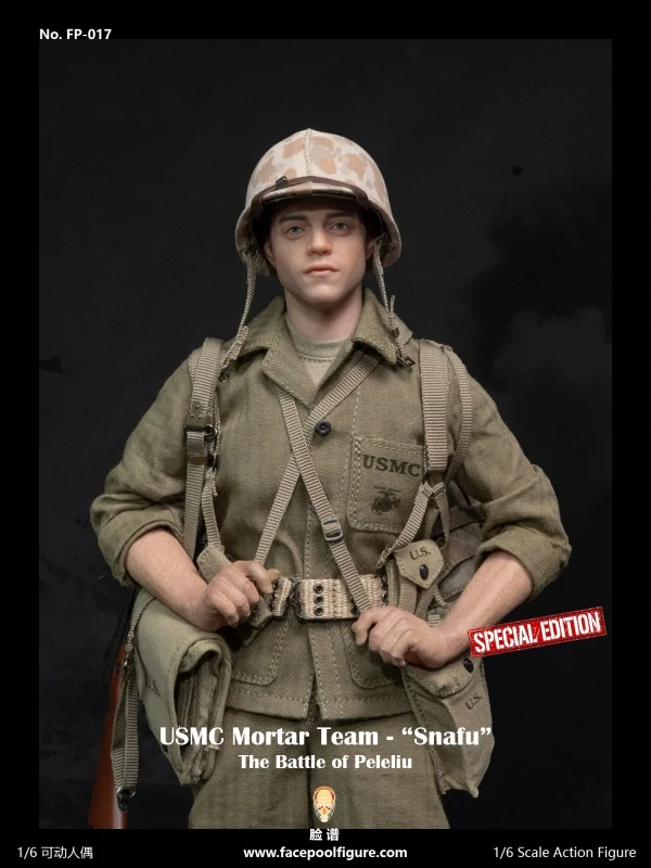 Figurka Merriell "Snafu" Shelton - The Pacific (USMC Mortar Team) 1/6 Action Figure