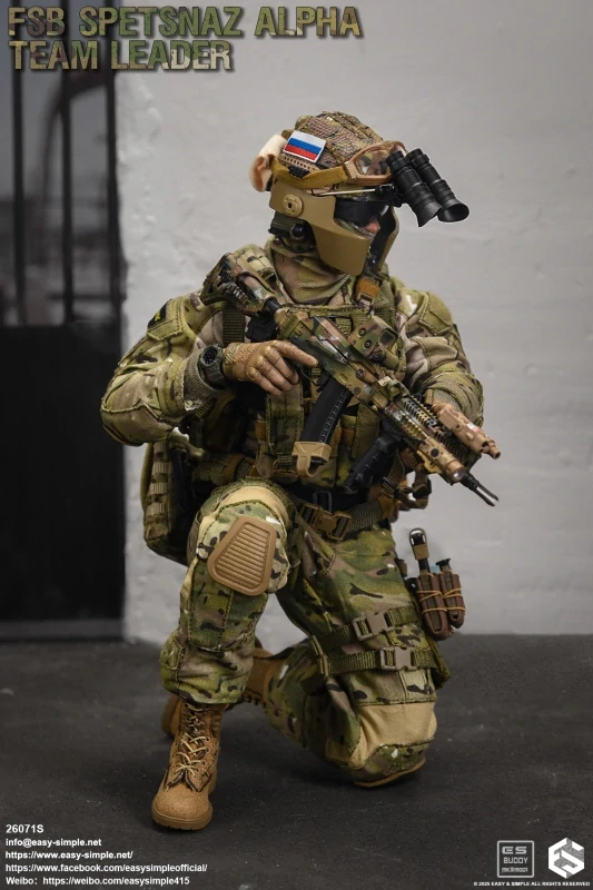 Figurka Team Leader - FSB Spetsnaz Alpha 1/6 Action Figure