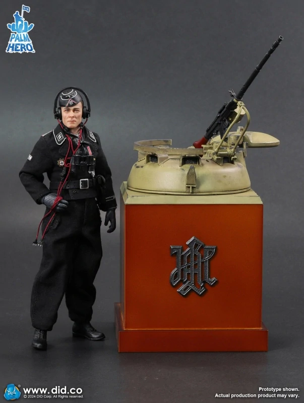 Diorama German Panther Tank Diorama (Sand) 1/12 Palm Hero Series
