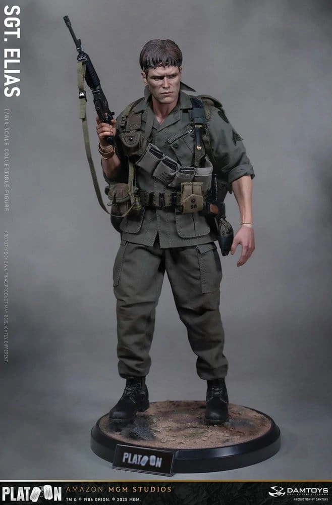 Figurka Sergeant Elias - Platoon 1/6 Action Figure