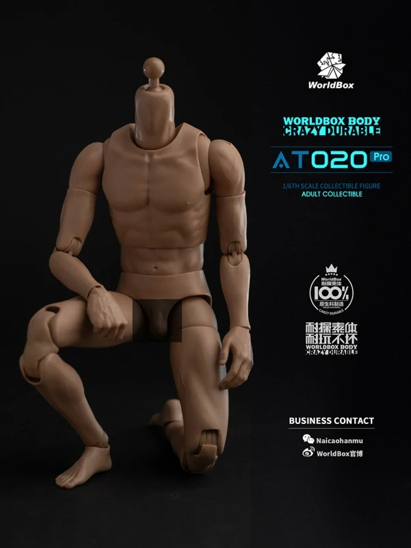 Tělo pro 1/6 figurky Durable Caucasian Male Body