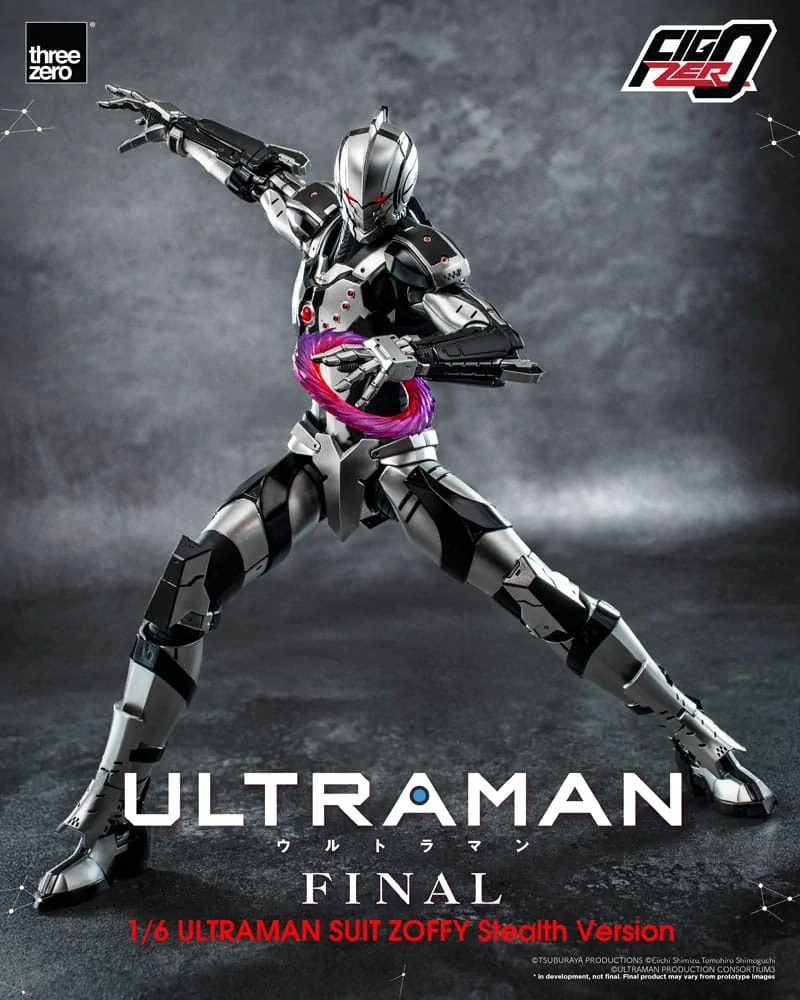 Figurka Ultraman Suit Zoffy Stealth Version - Ultraman Final FigZero Action Figure 1/6