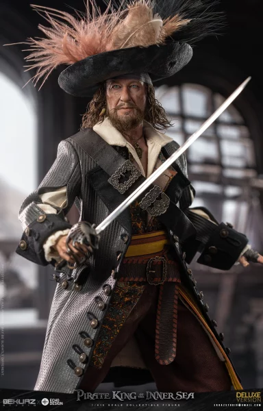 Figurka Captain Barbossa - Pirates Of Caribbean Deluxe Action Figure 1/6