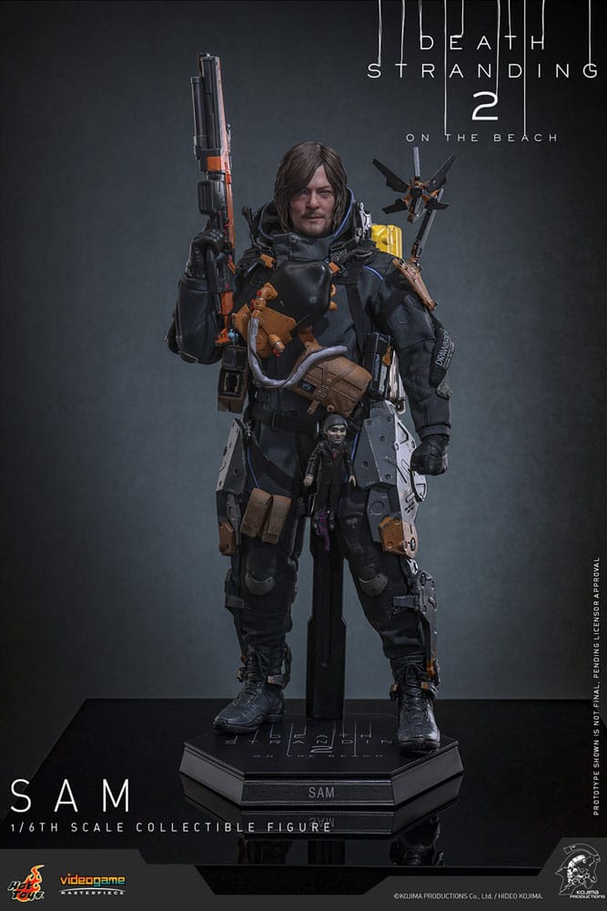 Figurka Sam - Death Stranding 2: On the Beach Videogame Masterpiece Action Figure 1/6