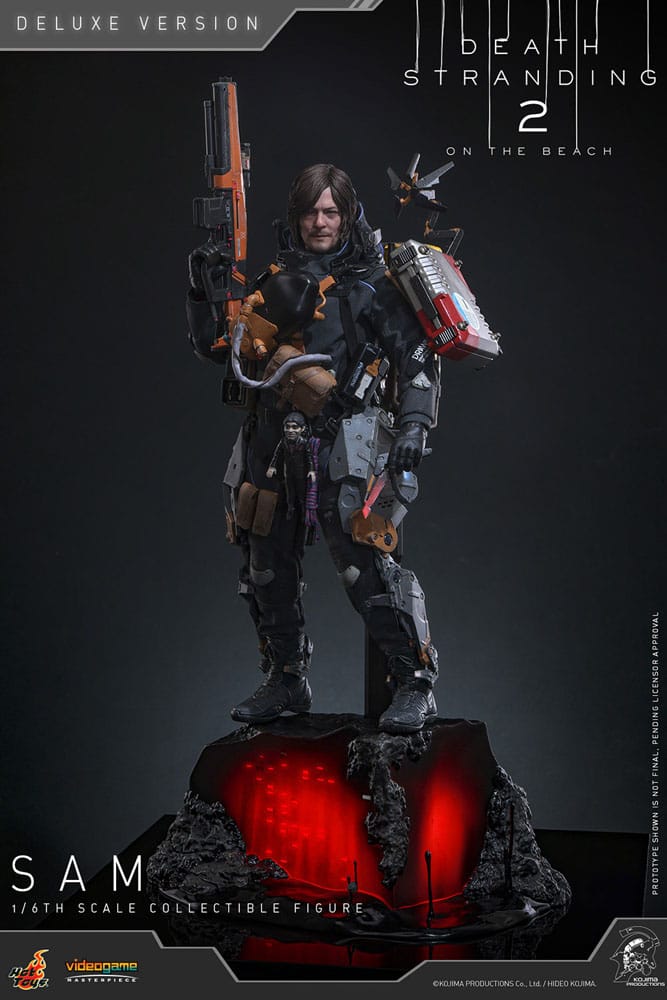 Figurka Sam (Deluxe Version) - Death Stranding 2: On the Beach Videogame Masterpiece Action Figure 1/6
