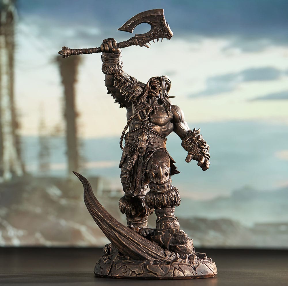 Soška Grommash Hellscream - World of Warcraft Statue 1/10 Bronze Coloured Edition