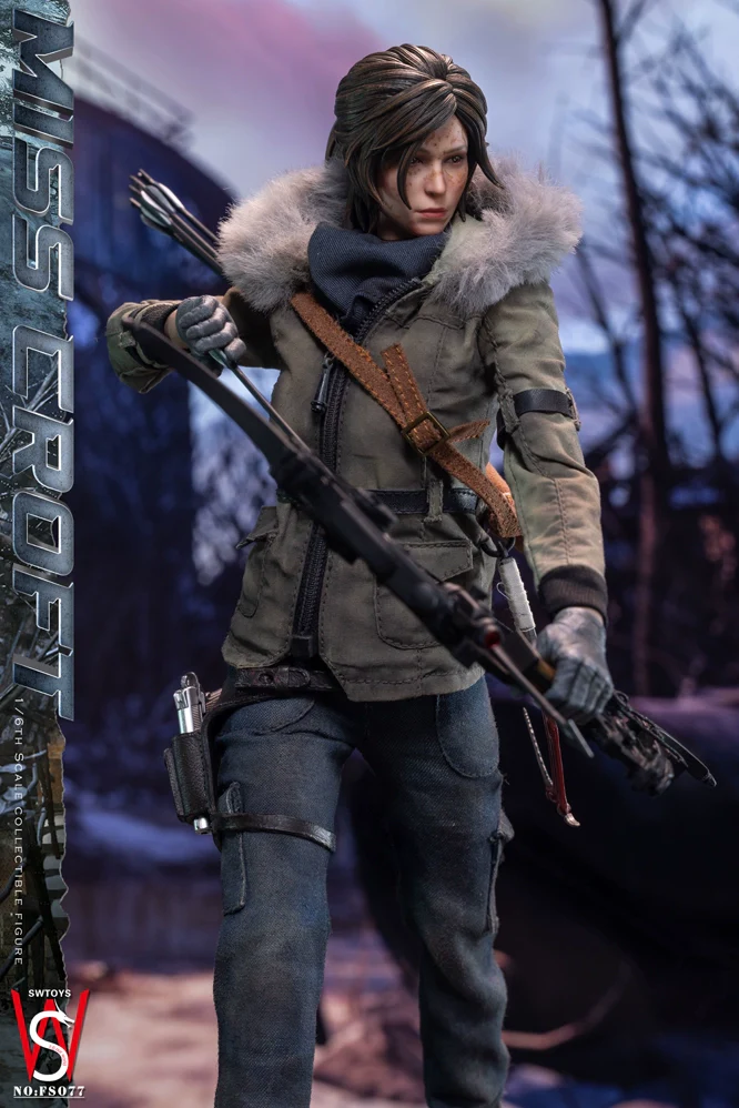 Figurka Lara Croft (Miss Croft) Battle Damaged Version - Tomb Raider 1/6 Action Figure