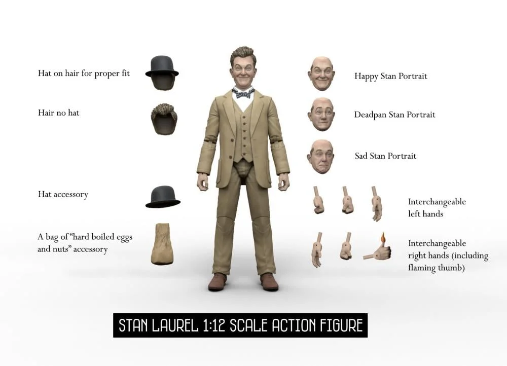 Figurky Laurel & Hardy 1/12 Action Figure 2-pack