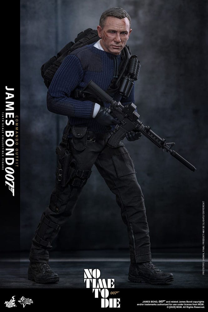 Figurka James Bond (Commando Outfit) - No Time To Die Movie Masterpiece Action Figure 1/6