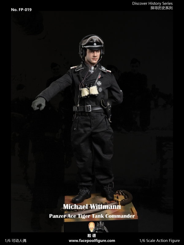 Figurka Michael Wittmann (Special Version) - Panzer Ace Tiger Tank Commander 1/6 Figure