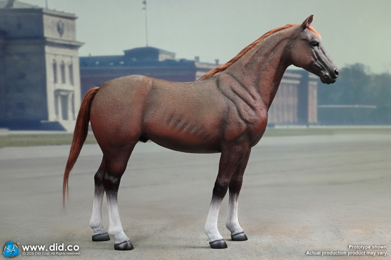 Figurka WWII Brown German War Horse 1/6 Action Figure