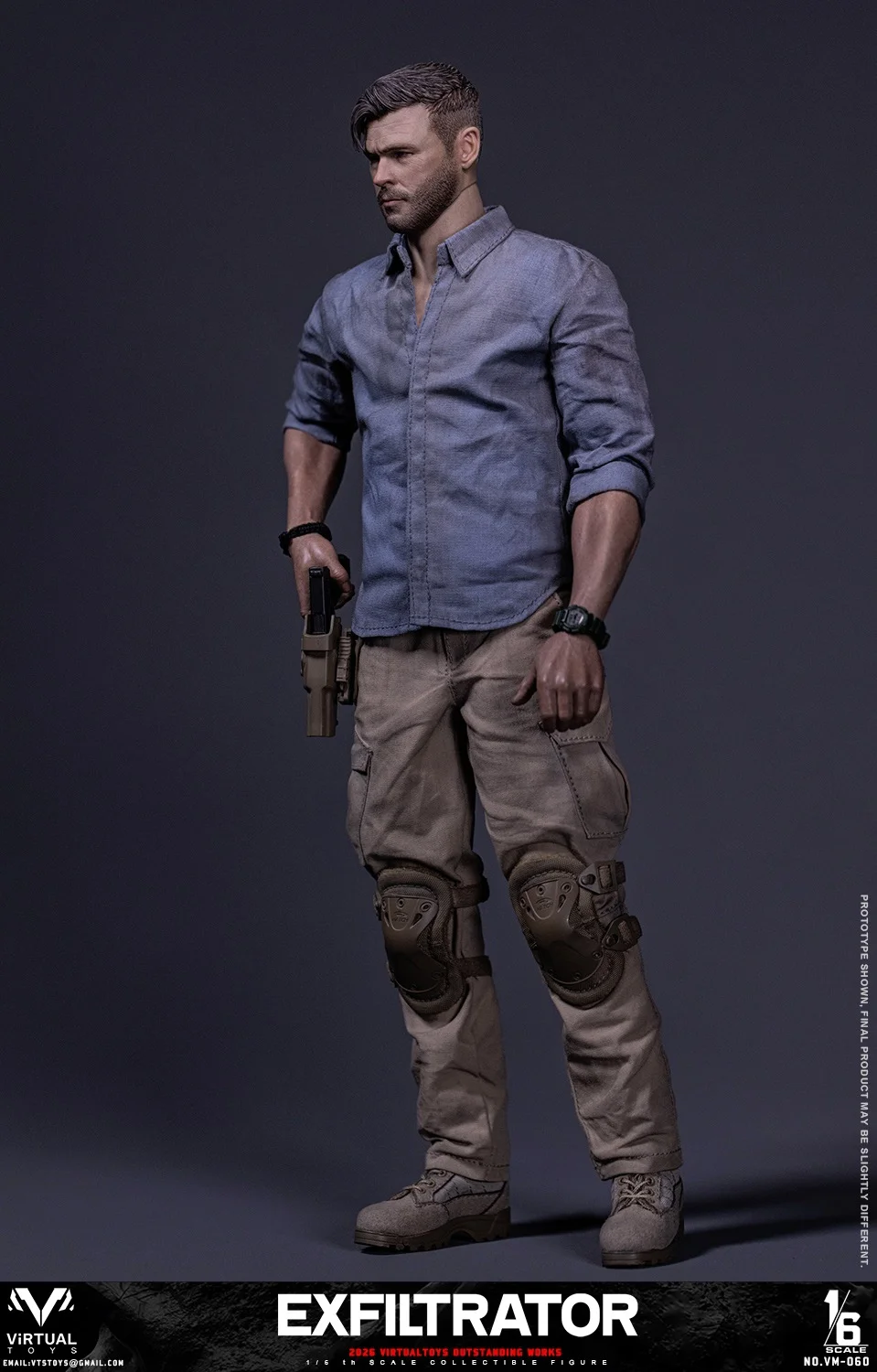 Figurka Tyler Rake (Exfiltrator) - Extraction 1/6 Action Figure