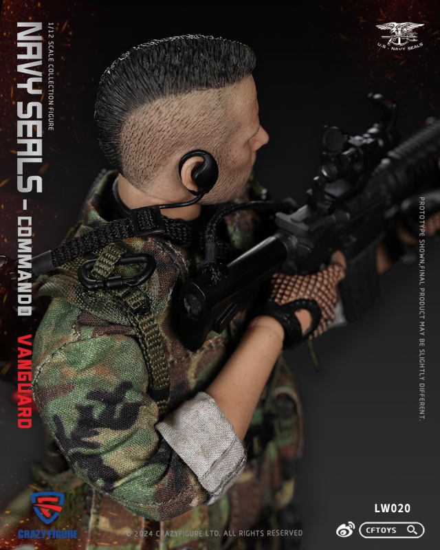 Figurka Kelly Lake (Commando Vanguard) - Navy Seals 1/12 Action Figure