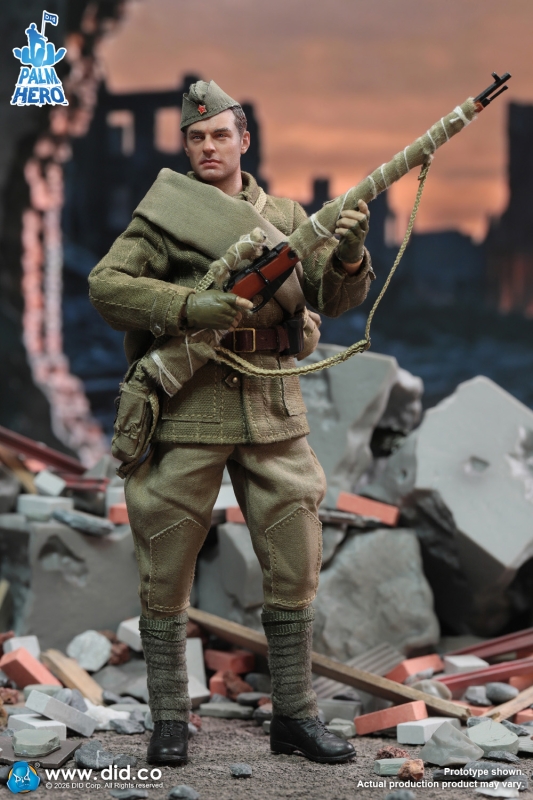 Figurka WWII Russian Sniper Vasily Zaitsev 1/12 Action Figure