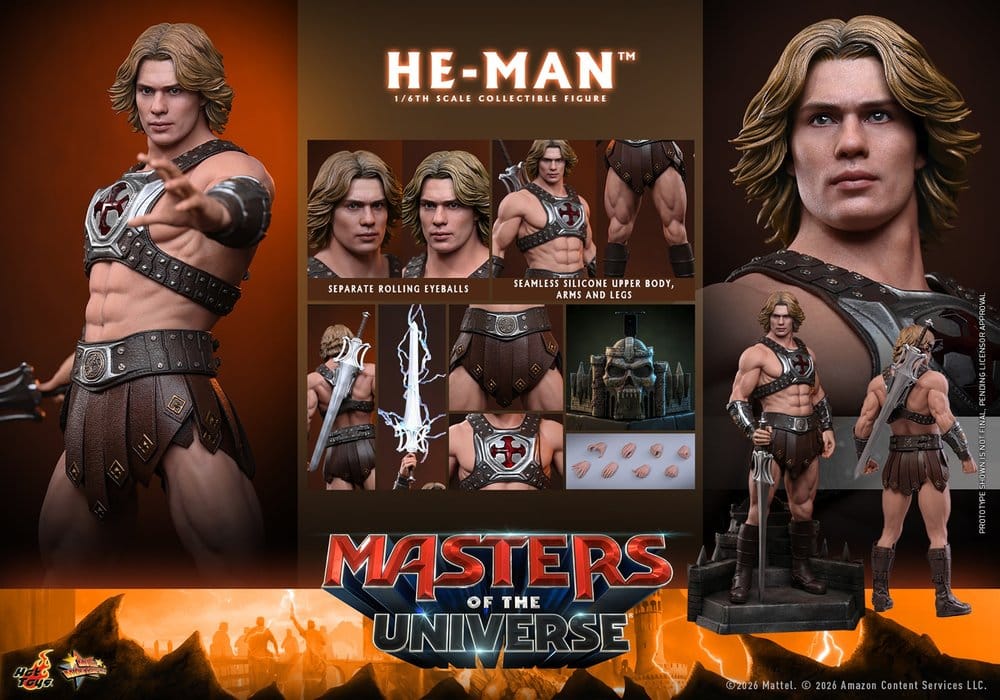Figurka He-Man - Masters of the Universe Movie Masterpiece Action Figure 1/6