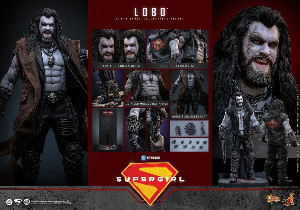 Figurka Lobo - DC Comics Movie Masterpiece Action Figure 1/6