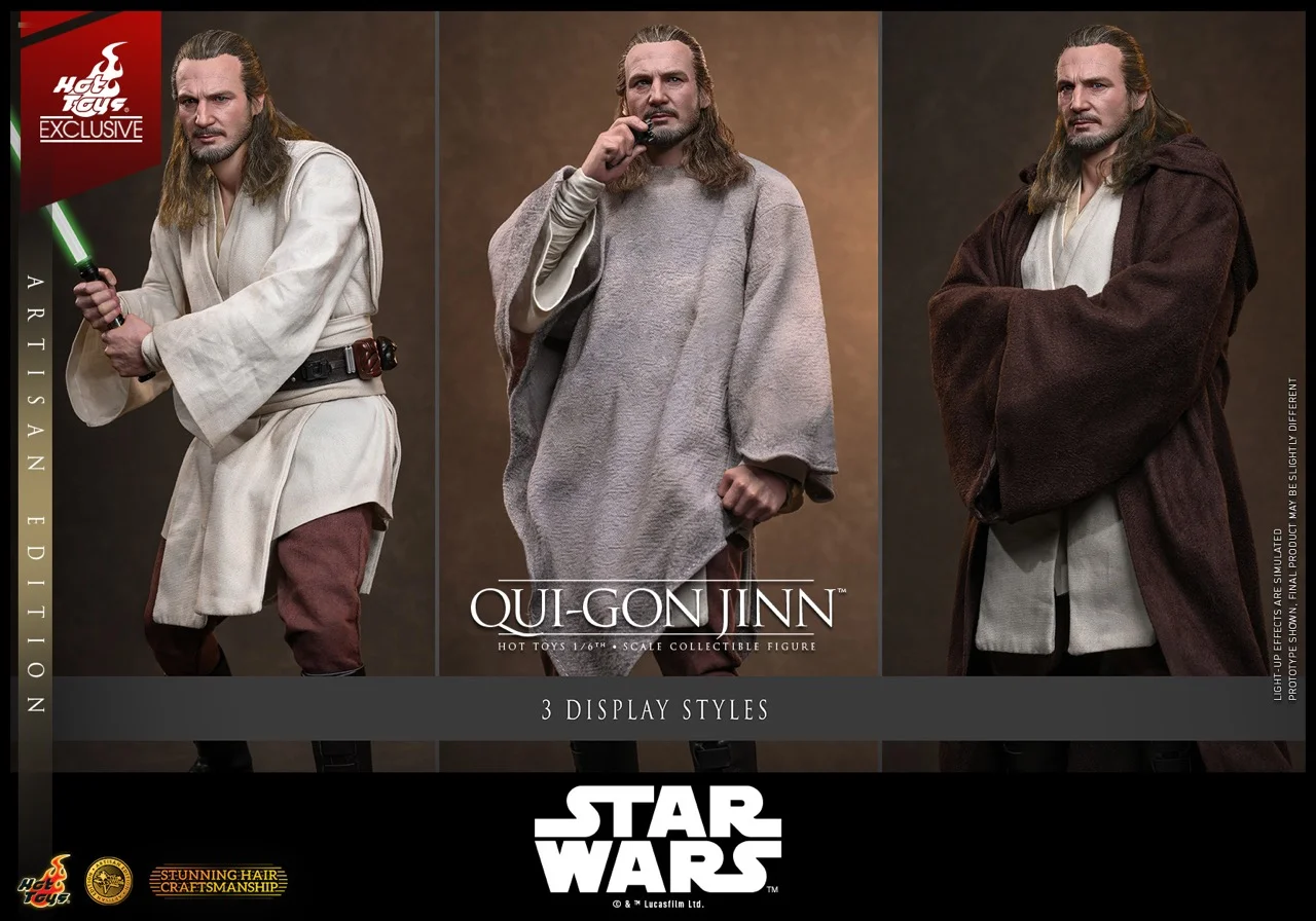 Figurka Qui-Gon Jinn (Artisan Edition) - Star Wars Action Figure 1/6 Hot Toys Exclusive