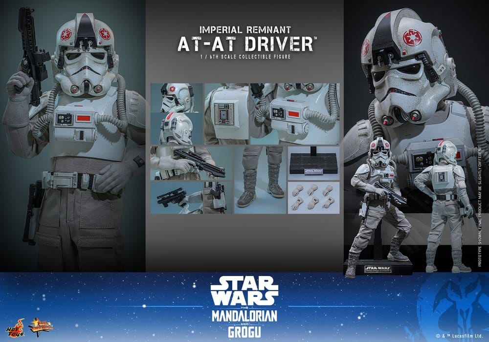 Figurka Imperial Remnant AT-AT Driver - Star Wars Movie Masterpiece Action Figure 1/6