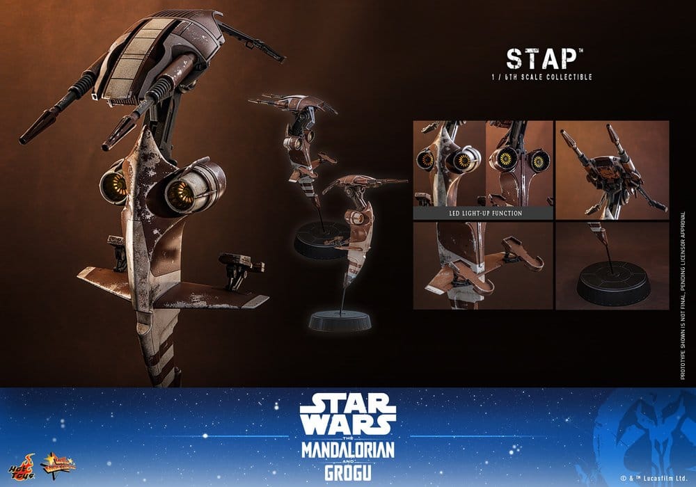 Star Wars: The Mandalorian & Grogu Movie Masterpiece Accessory 1/6 STAP