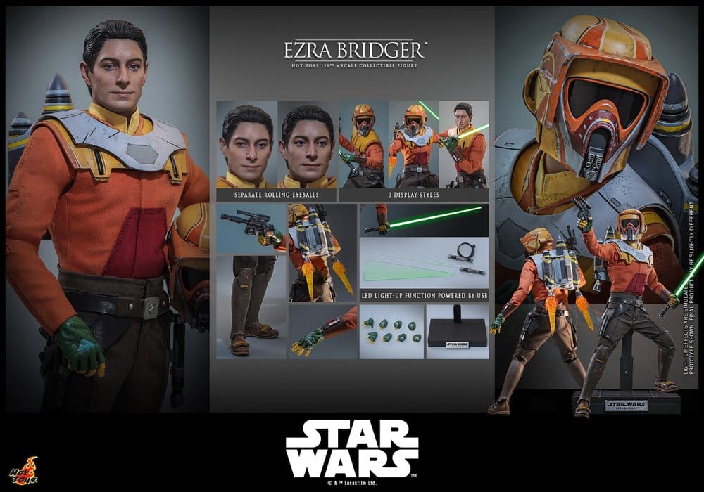 Figurka Ezra Bridger - Star Wars: Rebels Television Masterpiece Action Figure 1/6