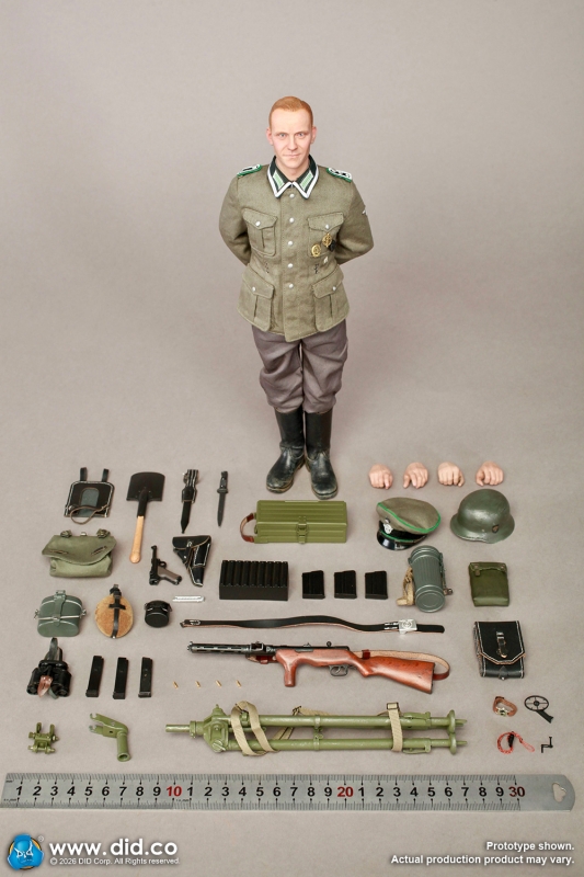 Figurka Fogel - WWII German SS Polizei-Division NCO 1/6 Action Figure