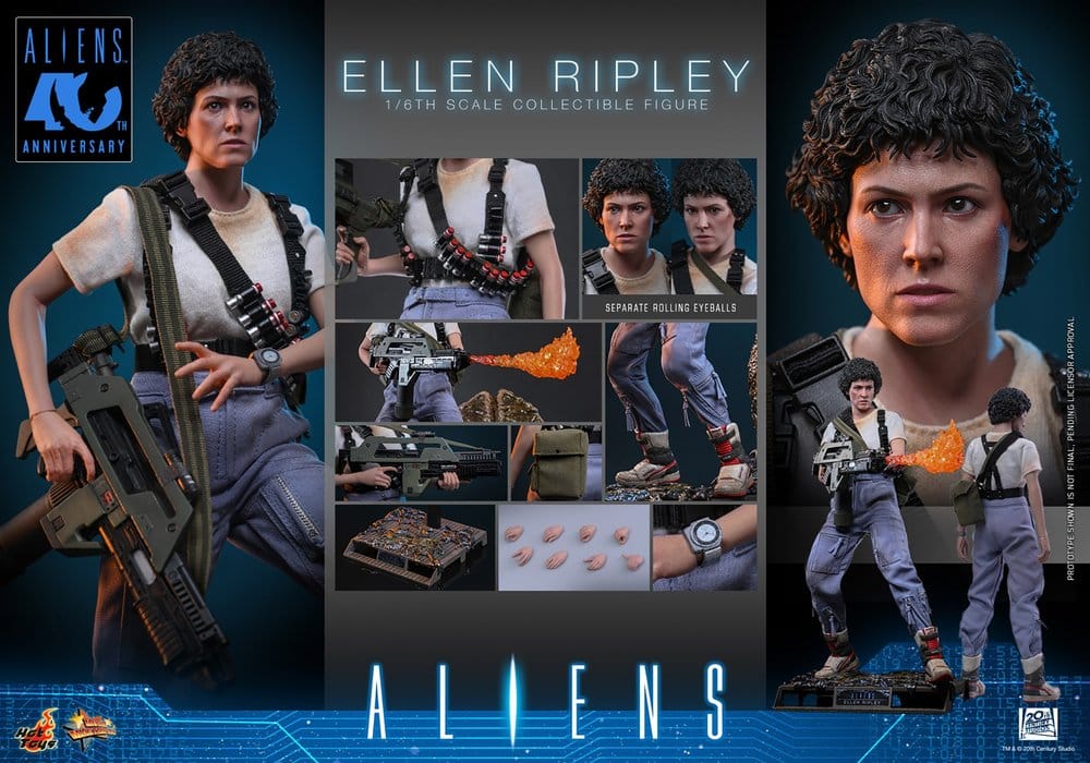 Figurka Ellen Ripley -Alien Movie Masterpiece Action Figure 1/6