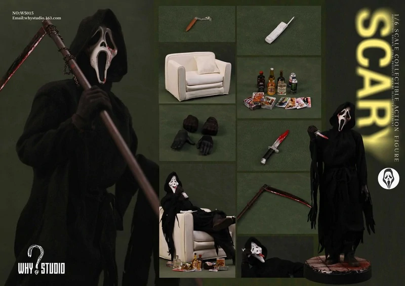 Figurka Ghostface (Scary) - Scream 1/6 Action Figure