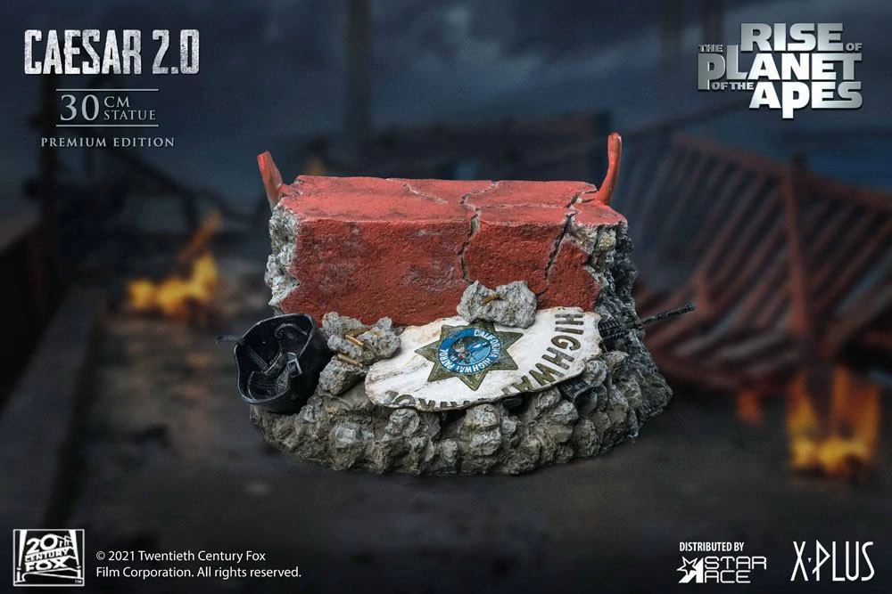 Soška Caesar 2.0 Deluxe Version - Rise of the Planet of the Apes Statue