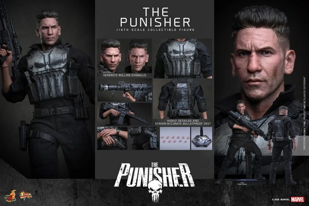 Figurka The Punisher - Marvel Action Figure 1/6