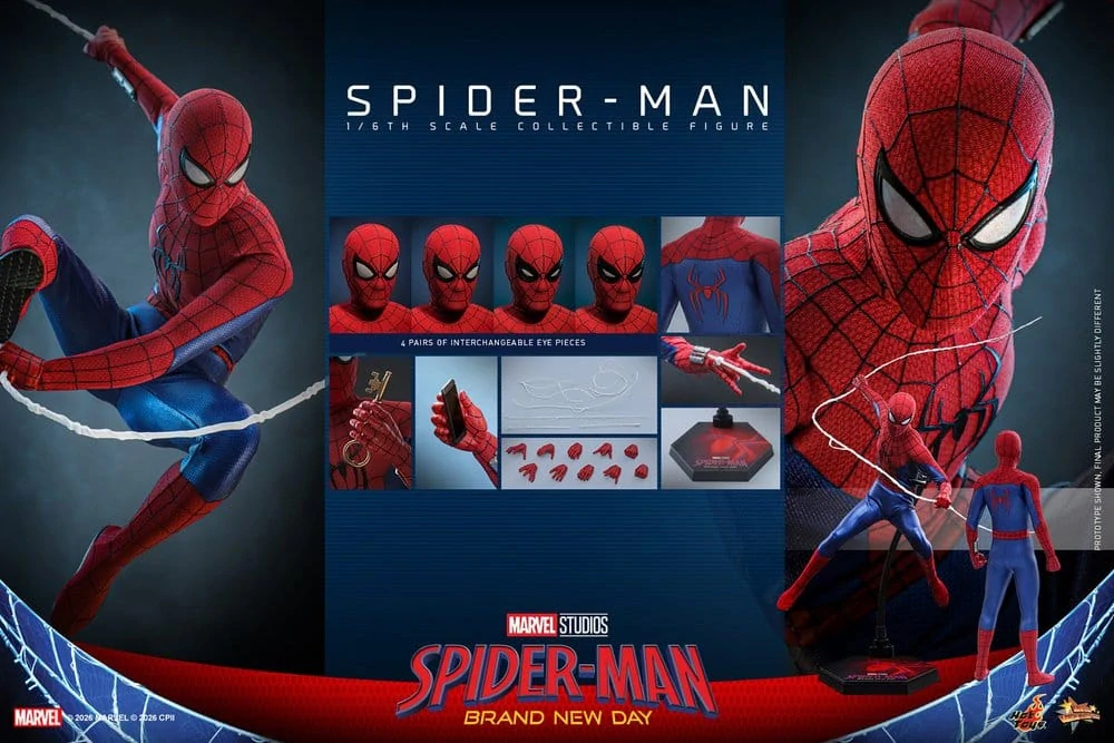Figurka Spider-Man - Marvel Spider-Man: Brand New Day Action Figure 1/6