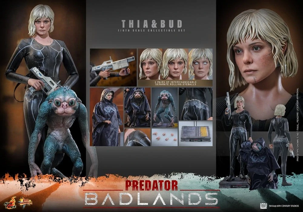 Figurka Thia and Bud - Predator Figure Set 1/6