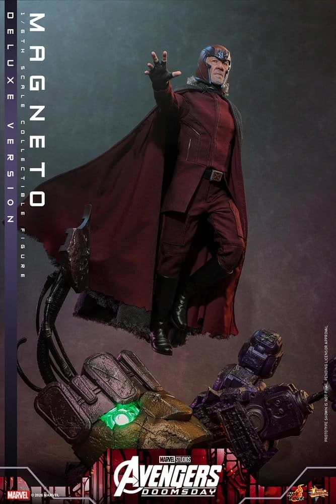 Figurka Magneto (Deluxe Version) - Avengers: Doomsday Action Figure 1/6