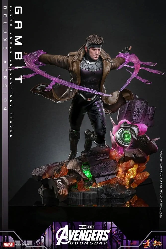 Figurka Gambit (Deluxe Version) - Avengers: Doomsday Action Figure 1/6