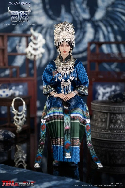 Figurka The Miao of China’s 56 Ethnic Groups (Blue Version) 1/6 Action Figure