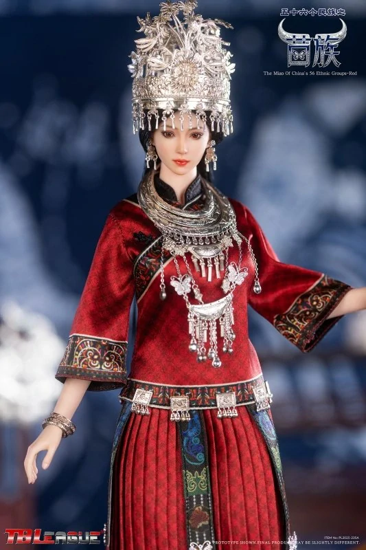 Figurka The Miao of China’s 56 Ethnic Groups (Red Version) 1/6 Action Figure