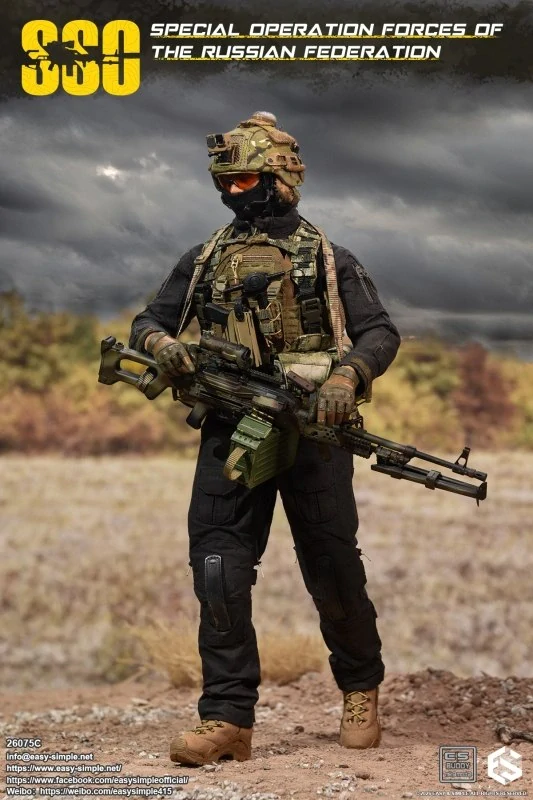 Figurka Special Operation Forces of The Russian Federation 1/6 Figure