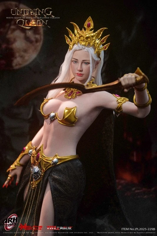 Figurka Undying Queen - White Queen Of Babylon (Variation Version) 1/6 Action Figure
