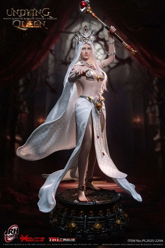 Figurka Undying Queen - White Queen Of Babylon (Official Version) 1/6 Action Figure