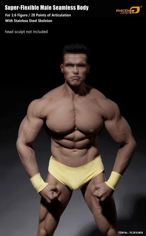 Tělo pro 1/6 figurky Super Flexible Male Seamless Body