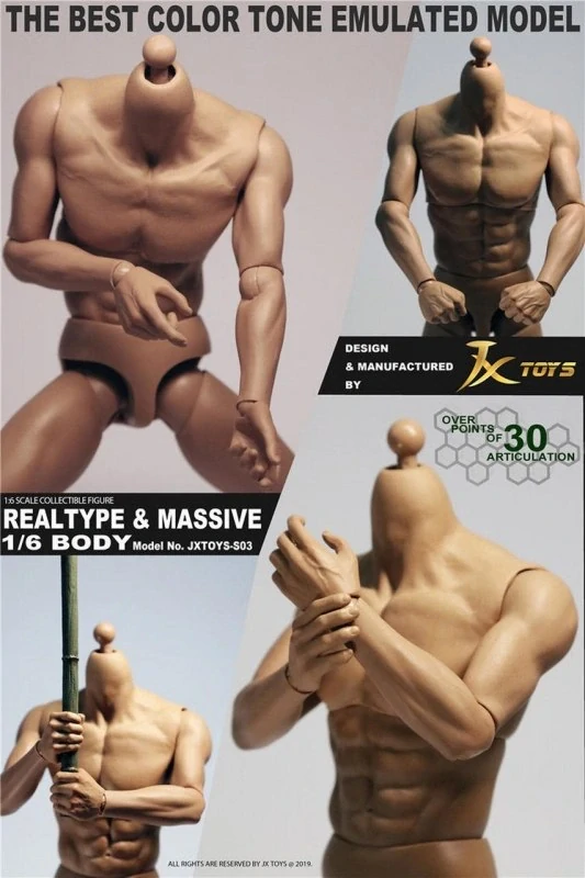 Tělo pro 1/6 figurky Caucasian Male Body